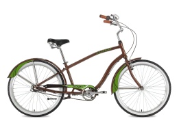 Велосипед Stinger 26" Cruiser NEXUS L 18"; коричневый; SHIMANO NEXUS REVOSHIFT, 3 ск.