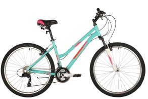 Женский велосипед FOXX 26" BIANKA зеленый, алюминий, размер 19"