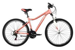 Женский велосипед STINGER 26" LAGUNA STD розовый, алюминий, размер 17"