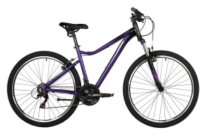 Женский велосипед STINGER 26" LAGUNA STD фиолетовый, алюминий, размер 17"