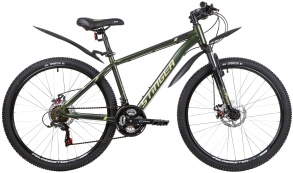 Велосипед STINGER 2021 CAIMAN D зеленый MICROSHIFT