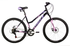 Велосипед FOXX 26" SALSA D черный, сталь, размер 19"