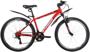 Велосипед STINGER 2021 CAIMAN красный