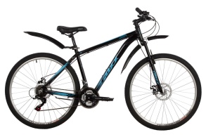 Мужской велосипед FOXX 27.5" ATLANTIC D черный, алюминий, размер 20"