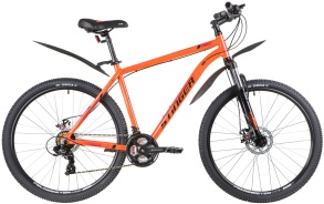 Велосипед Stinger 27.5" ELEMENT EVO 20", оранжевый, TZ500/TY300/TS-38-7 140013