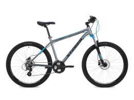 Велосипед Stinger 27.5" Graphite Pro; 16"; серый; 124716