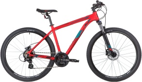 Велосипед STINGER 27.5" GRAPHITE PRO 2022 красный
