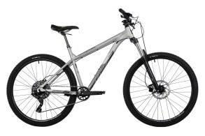 Велосипед STINGER 27.5" PYTHON EVO серый, алюминий