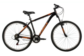 Велосипед FOXX 27.5" ATLANTIC черный, алюминий