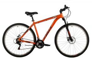 Мужской велосипед FOXX 29" ATLANTIC D оранжевый, алюминий, размер 22"