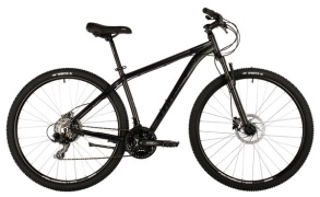 Велосипед STINGER 29" ELEMENT PRO черный, алюминий, размер 22"