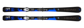 Горные лыжи HEAD 2020 V-Shape V4 LYT-PR + крепления PR 11 GW Brake 78 [G] Black/Blue