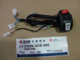 Блок переключателей левый SYM Crox 125 JetNaked 50
