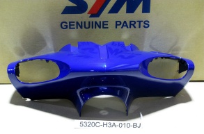 Облицовка руля передняя синий_BU-283S SYM RS 125 RS 150