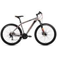 Велосипед Aspect LEGEND 27.5 (18", Серо-оранжевый)