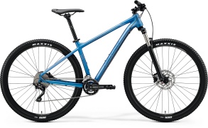 Велосипед Merida 2020 Big.Nine 300 29" MattLightBlue/GlossyBlue/Silver