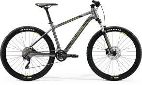 Велосипед Merida 2020 Big.Seven 300 27.5" SilkAnthracite/Green/Black