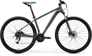 Велосипед Merida 2020 Big.Nine 40-D 29" MattDarkSilver/Blue/Black