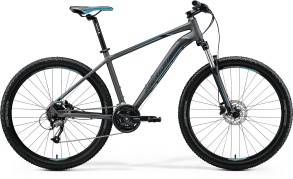 Велосипед Merida 2020 Big.Seven 40-D 27.5" MattDarkSilver/Blue/Black