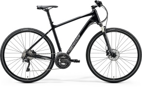 Велосипед Merida 2020 Crossway XT Edition 700C GlossyBlack/MattSilver/Black