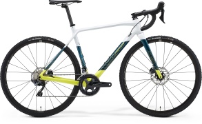 Велосипед Merida Mission CX7000 К:700C Р:M(53cm) PearlWhite/TealBlue/Lime (6110875063) 2021