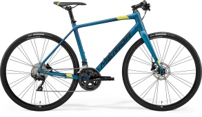 Велосипед Merida 2021 Speeder 400 SilkTeal/Lime/Black