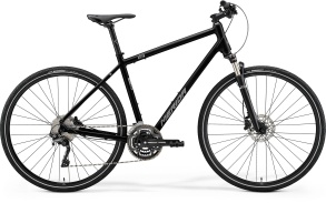 Велосипед Merida 2021 Crossway 500 GlossyBlack/MattSilver