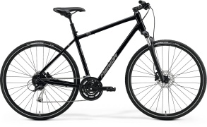 Велосипед Merida 2021 Crossway 100 GlossyBlack/MattSilver