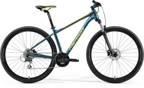 Велосипед Merida 2021 Big.Nine 20 Р:XL(21") Teal-Blue/Lime