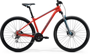 Велосипед Merida 2021 Big.Nine 20 Р:XL(21") MattRaceRed/Teal-Blue