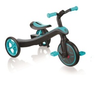 Детский трехколесный велосипед-беговел Globber TRIKE EXPLORER (2 IN 1) голубой