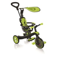 Детский трехколесный велосипед-беговел Globber TRIKE EXPLORER (4 IN 1) зеленый