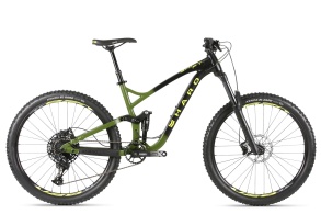 Велосипед Haro Shift R7 - 27.5" черно-зеленый 2021