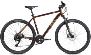 Велосипед STINGER 700C CAMPUS EVO 2022 коричневый