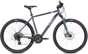 Велосипед STINGER 700C CAMPUS STD 2022 серый