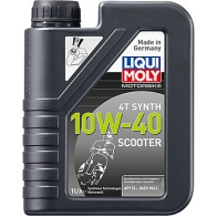 Моторное масло для скутеров LiquiMoly Motorbike 4T Synth Scooter 10W-40 SL MA2 1л