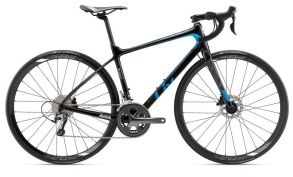 Велосипед Giant Avail Advanced 3, размер: M, цвет: черный/синий/серебр.