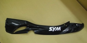Облицовка боковая левая чёрный (BK-433S) SYM GTS 300