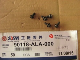 Болт с шайбой 5х14 SYM Allo 50 JetNaked 50 Jet 4 125