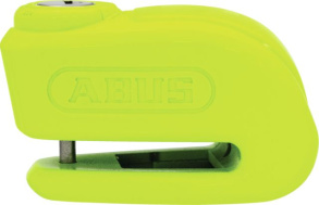 Замок мото Abus 365 Trigger Alarm 2.0 желтый на тормозной диск сигнализация 5 мм 8 уровень