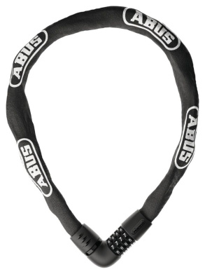 Замок вело ABUS TRESOR 6807C/85 черный, кодовый, 1150 г., уровень защиты 7/15