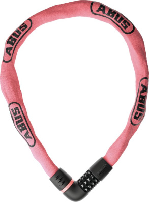 Замок вело ABUS TRESOR 6807C/110 красный, кодовый, 1480 г., уровень защиты 7/15