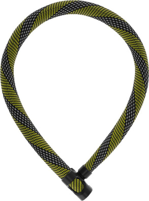 Замок вело ABUS IVERA CHAIN 7210/85 желтый, ключ, 1300 г., уровень защиты 8/15