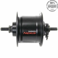 Втулка динамо Shimano C3000-NT, 6V 3.0W, 36отв. 100X140MM, под гайки(без гаек), черный, б/уп.