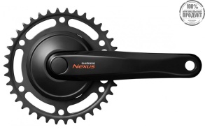 Система Shimano Nexus, C6000, 170мм, 38T, черный, без уп.