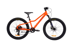 Велосипед подростковый Alpinebike Pegas 7-24, один размер, цвет Оранжевый