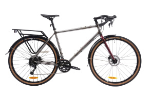 Велосипед гравийный Alpinebike City Spirit CR Полированная сталь
