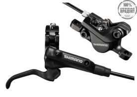 Тормоз задний Shimano BL-M506L(R)/BR-M447L(R), гидравлический, 160 мм, 1350 мм, черный, AM506RRURX13