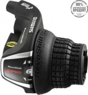 Шифтер Shimano Tourney, RS35, прав, 6ск, тр. 2050мм, б/уп.