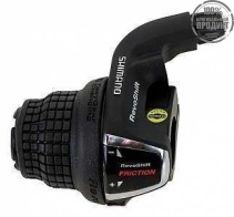Шифтер Shimano Tourney, RS35, прав, 6ск, тр. 2050мм, б/уп.